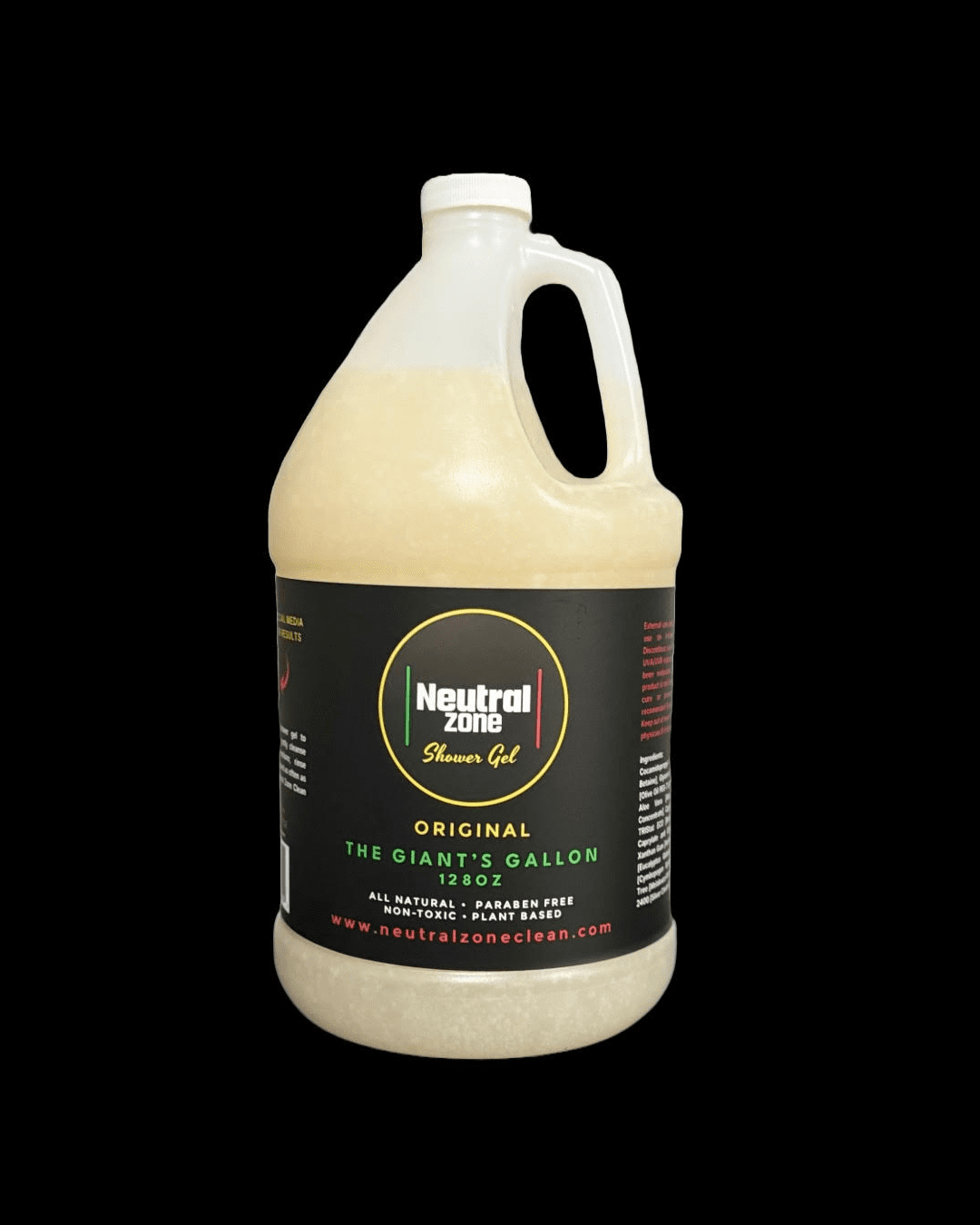 Neutral Zone Shower Gel Lemon-Tree Tea Gallon