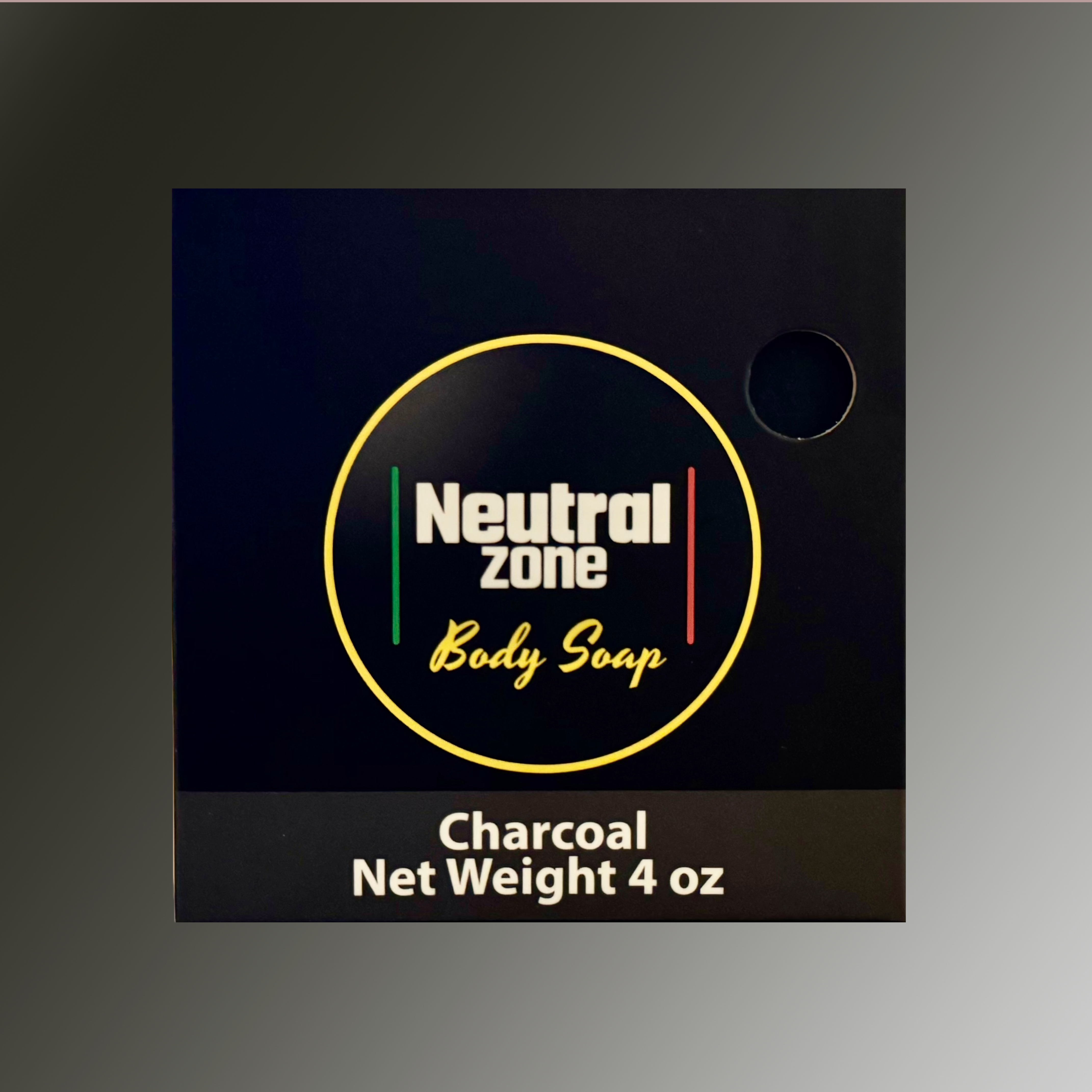 Neutral Zone Soap Bar  - Charcoal